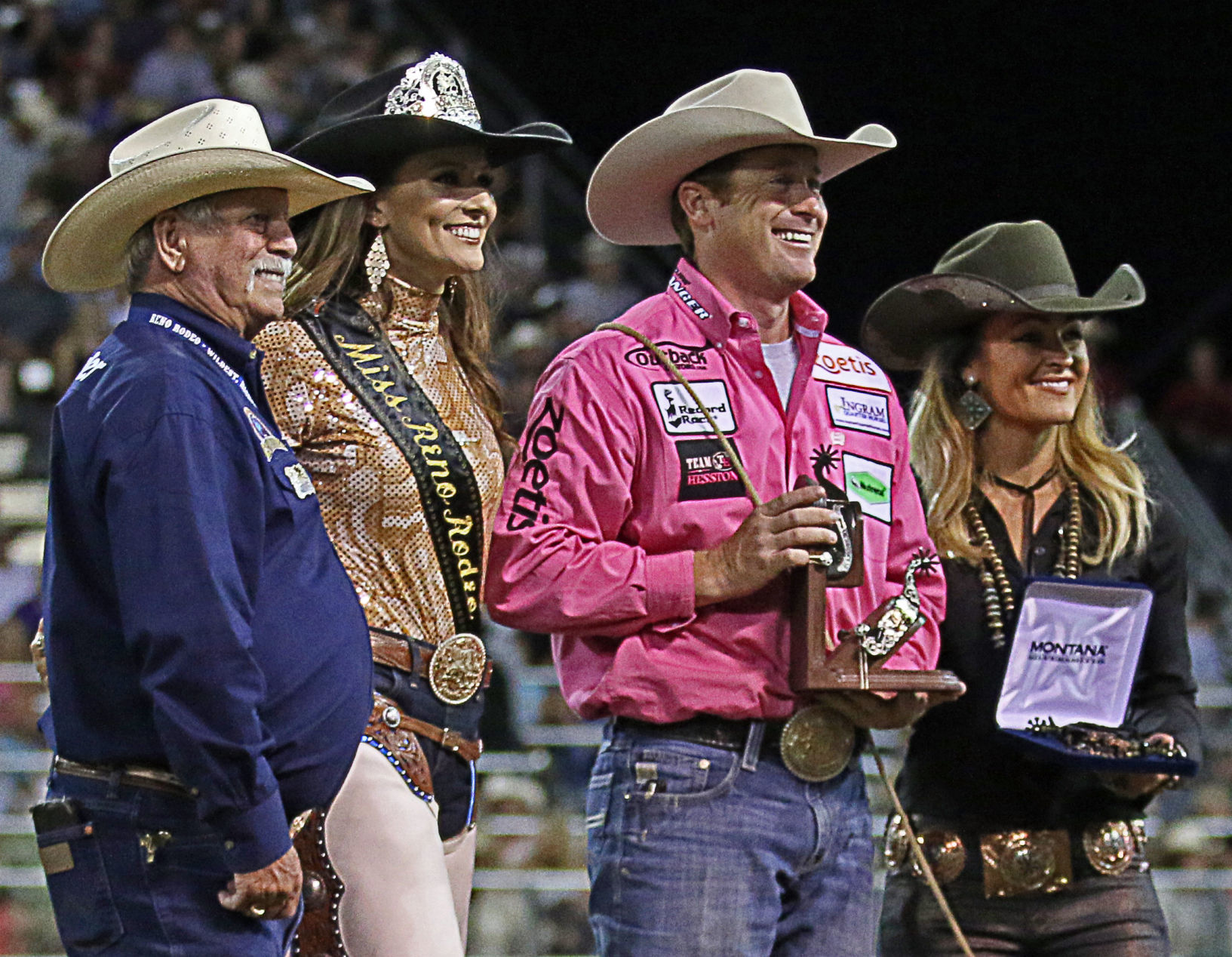 Reno Rodeo Average Champions -- Tie-Down Roping -- Tyson Durfey 02